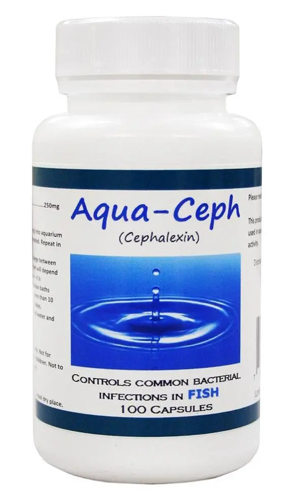 Aqua Ceph Cephalexin - 250mg 100 Capsules