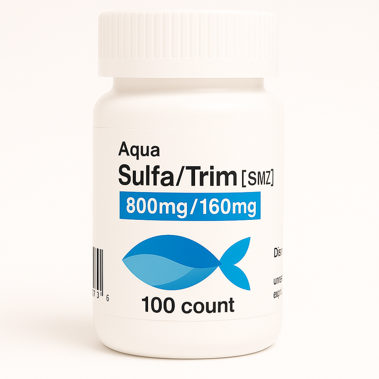 Aqua Sulfamethoxazole /Trimethoprim 960mg 100 Tablets