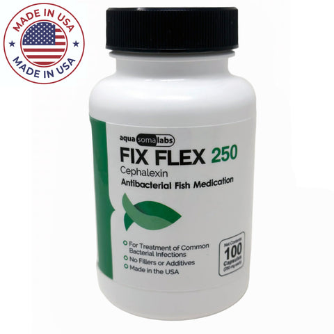 Looking for Fish Flex 250mg? We stock the latest expiration dates on USA-made fish antibiotics. Free shipping & lowest price guaranteed. Order now!