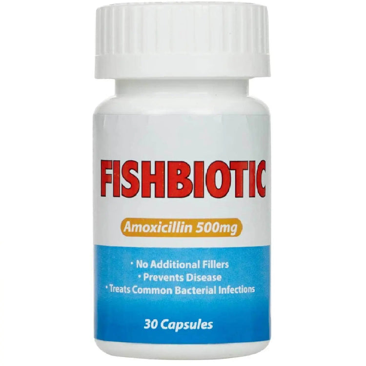 Fishbiotic Amoxicillin - 500mg 30 Capsules