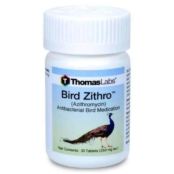 Thomas Labs, Bird And Fish Zithro - Azithromycin 250 mg Tablets