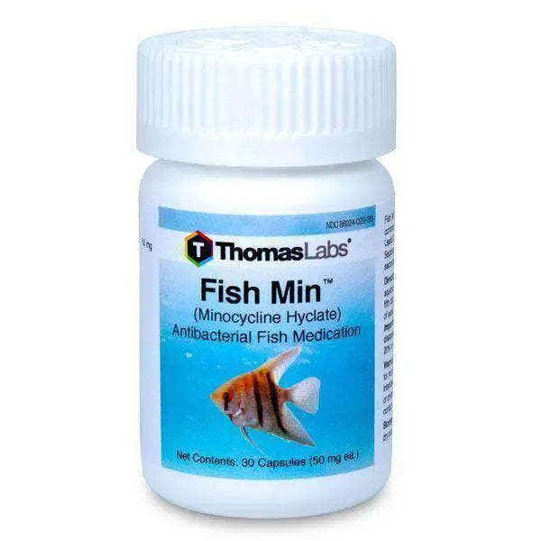 Fish Min - Minocycline hyclate 50 mg Capsules - 30 Count