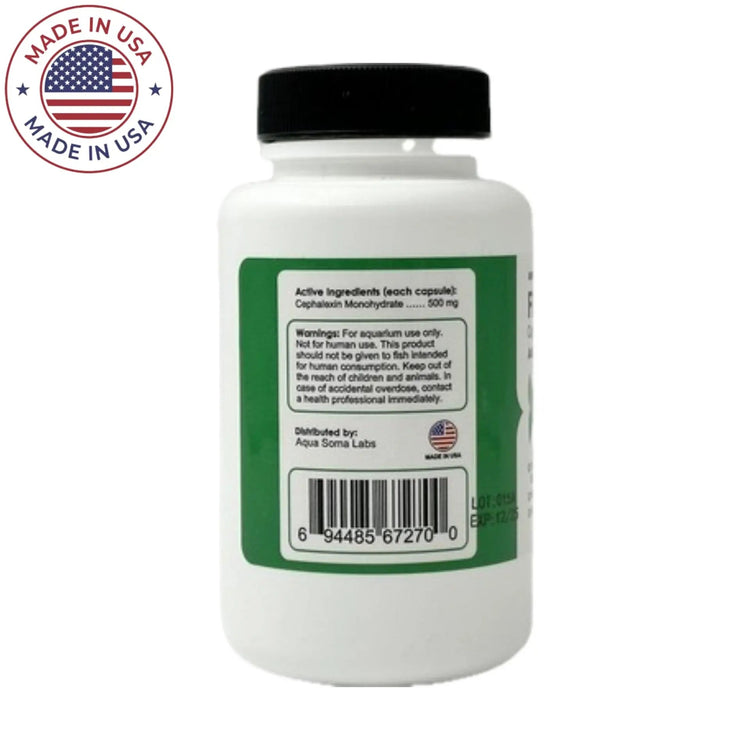 Aqua Ceph Cephalexin - 500mg 100 Capsules