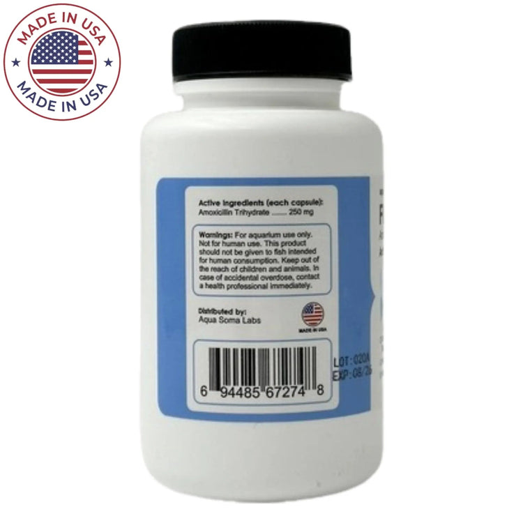 Aqua mox 250mg amoxicillin 100 Capsules