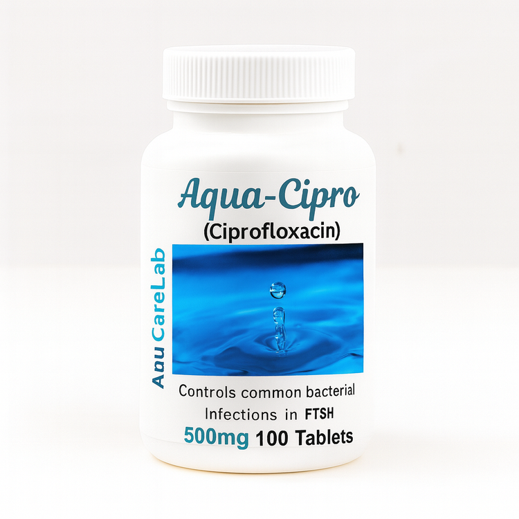 Fish Ciprofloxacin 500mg 100 Tablets
