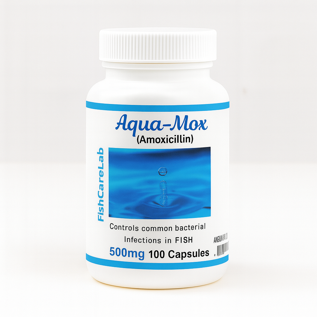 Aqua Mox amoxicillin 500mg 100 Capsules