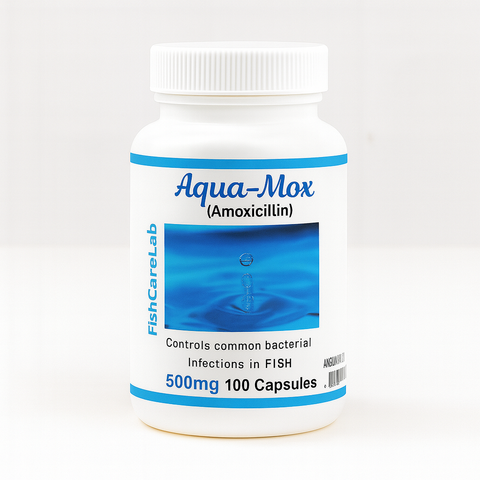 Aqua Mox amoxicillin 500mg 100 Capsules