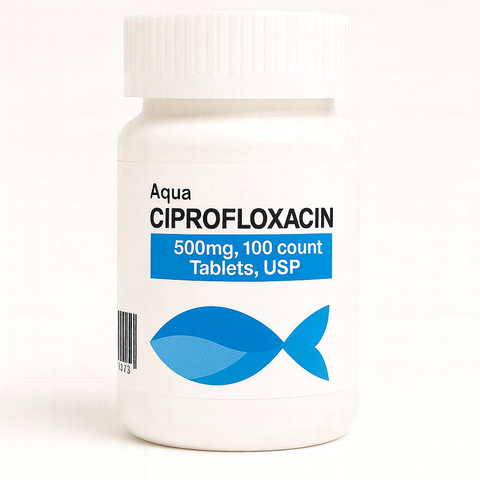 Fish Ciprofloxacin 500mg – Effective Infection Control 100 Tablets