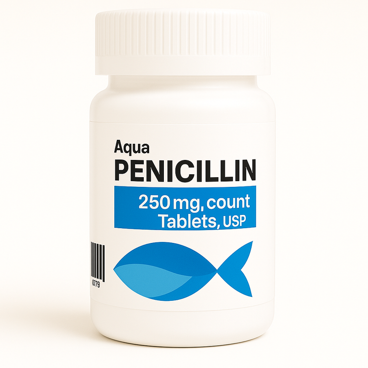 Fish Penicillin 250mg 100 Tablets – Fast Relief for Aquarium Infections