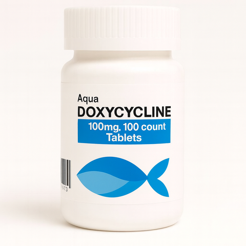 Fish doxy - Fish antibiotics Doxycycline 100 Tablets