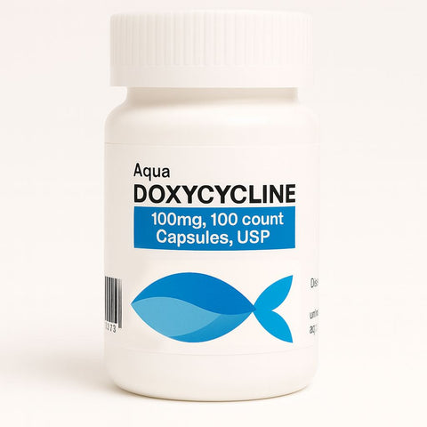 Fish doxy - Fish antibiotics Doxycycline 100 Capsules