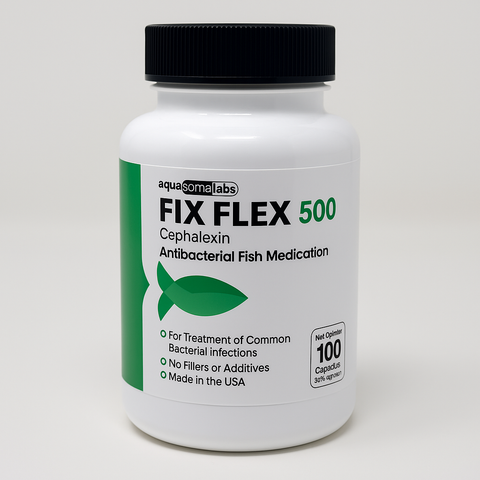 Fish flex forte - Fish antibiotics Cephalexin 500mg 100 capsules