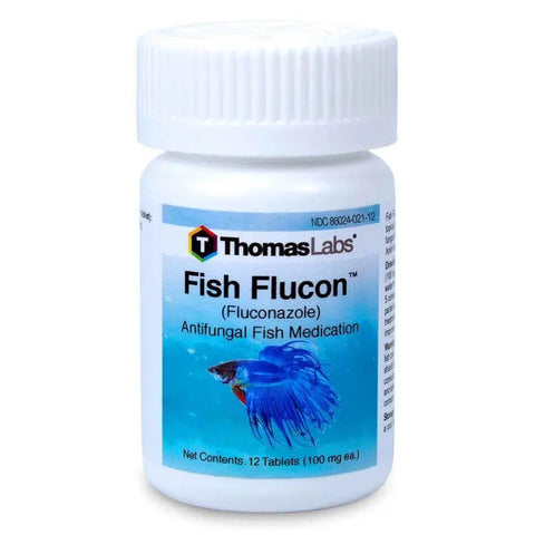 Fish Flucon - Fluconazole 100 mg Tablets - 12 Count