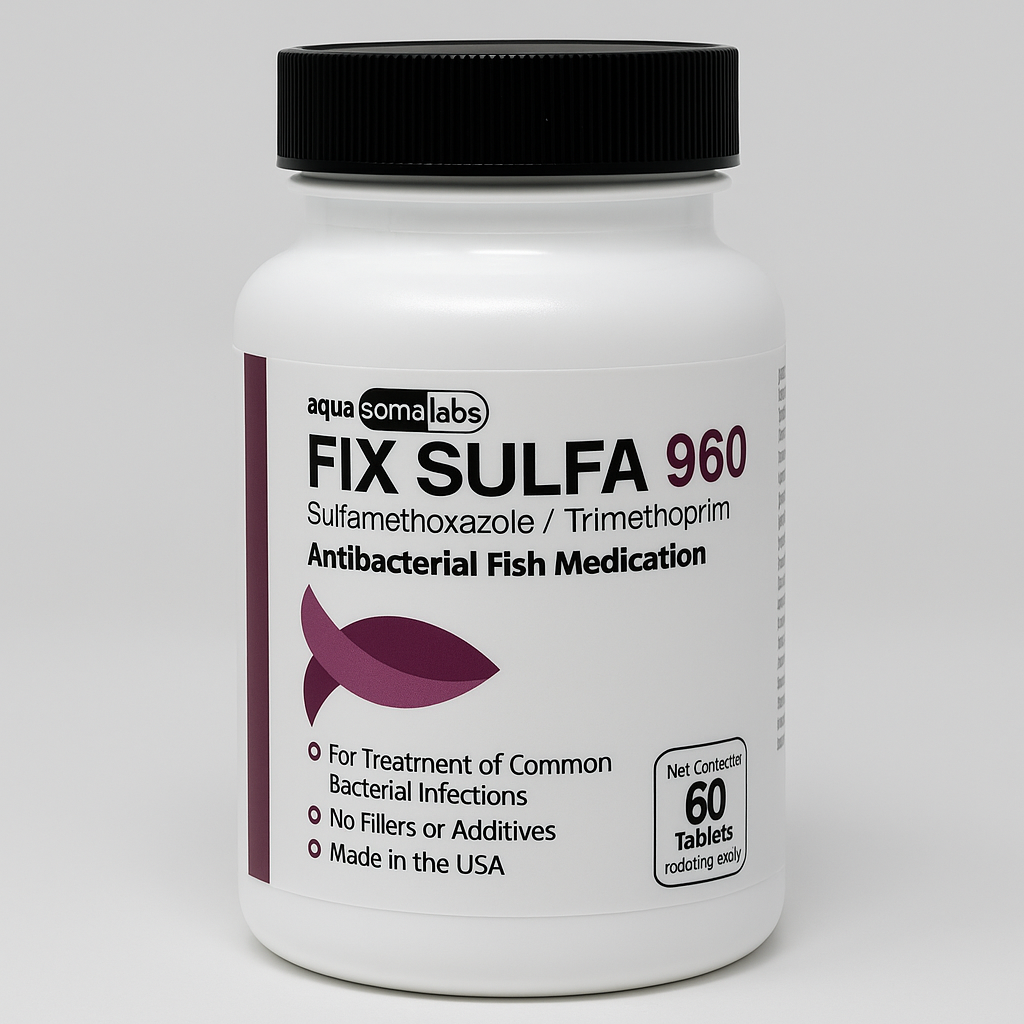 Fish Sulfamethoxazole /Trimethoprim 960mg 60 Tablets